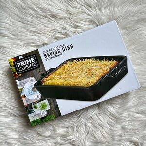 Prime Cuisine stoneware baking dish